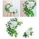 thumbnail image 4 of Paquete de 2 guirnaldas de flores artificiales para boda, kit de flores para decoración floral Opción 1 A, 4 of 8