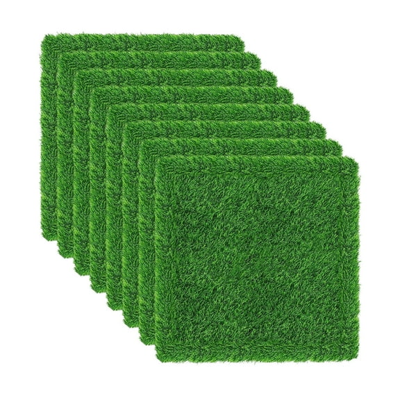 SELIVO 8Pcs Chicken Nesting Pads,Soft Grass Bedding for Nesting Boxes