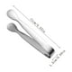 thumbnail image 2 of Pinzas de hielo de acero inoxidable 304 - Mini abrazadera para cubos de azúcar con puntas dentadas para cócteles, aperitivos, barbacoas y fiestas (1 pack), 2 of 7