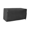 thumbnail image 3 of S SERENABLE Housse de Coffre de Terrasse en Tissu Oxford Banc de Rangement pour Table de Foyer Mobilier Canapé L, 3 of 9