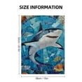 thumbnail image 2 of Sheronv Shark Marine Life Mosaic Vertical Wooden Jigsaw Puzzle - Ideal Gift for Family and Friends 500PCS, 2 of 8