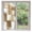 Beige, variant on Window Privacy Film Vintage Abstract Stained Glass Window Film Decorative Sun Block Window Cover Minimalist Patchwork Pattern Navy Blue Window Clings Static Adhesive Sticker for Bathroom 19.6"x39.3"
