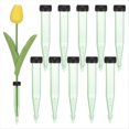thumbnail image 2 of Paquete de 50 Tubos de Agua Florales, Tubos Florales de Plástico de 4 Pulgadas/10 cm con Tapas de Goma para Flores, 2 of 7