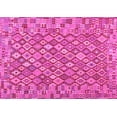 thumbnail image 1 of Ahgly Company Indoor Rectangle Southwestern Pink Country Area Rugs, 8' x 12', 1 of 4