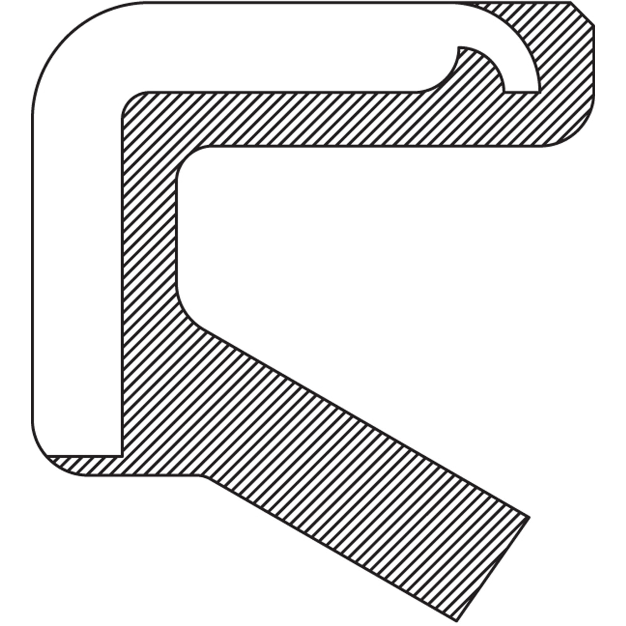 National 311189 Oil Seal Fits select: 1969-1976 MG MGB, 1975-1979 MG MIDGET