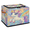Multicolor 4, variant on CURLYOOT Xmas House and Animal Tree Storage Bin with Zipper Lid, Foldable Clothes Organizer Lidded Storage Baskets, Rectangular Box Closet Shelf Organizer