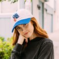 thumbnail image 2 of Colt 45 49831 Colt 45 White & Blue Strapback Hat, 2 of 2