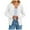 White, variant on YDFCWXW Long Sleeve Lightweight Cardigan Sweater for Women Button Up Soft Knit Casual Cropped Sweater Bolero Shrug 2025 Fall White, S