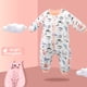 thumbnail image 3 of Saco de dormir de algodón engrosado de otoño e invierno para bebés para niños, 3 of 5