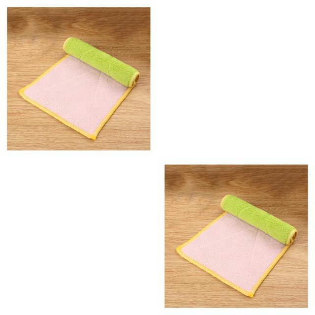 Matsuzay Paño de cocina de microfibra absorbente de doble capa, 1 ud./2 uds., paño antiadherente para limpieza del hogar y aceite Type3 NO3 Matsuzay CBP076860