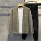 thumbnail image 3 of Cárdigan de punto para hombre, ropa informal a rayas, ropa popular coreana, suéteres para hombre, jerséis, chaquetas de punto de moda para otoño e invierno, 3 of 5