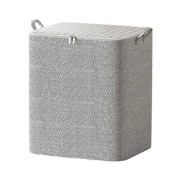 Almacenamiento de edredones bolsa de almacenamiento con cremallera bolsa de almacenamiento de viaje gran capacidad,organizador de ropa para mudanzas, resistente, plegable, portátil,