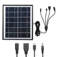 thumbnail image 1 of Mistaha 7W 6V 1.3A DIY Solar Panel with USB Output Port/ DC Female Port/ DC, 1 of 8