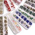 thumbnail image 4 of Nail Art Strass Kit, Cristaux Ab Strass pour Ongles, Multi Formes Flatback Pierres à Ongles, 4 of 5