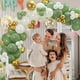 thumbnail image 2 of 10/107pcs, Sage Green Balloons Garland Arch Kit, Golden Confetti Balloons Sage Green Balloons And Golden Metallic Chrome Latex Balloons Set For Baby Shower Bridal Shower Wedding Birthday Decoration, B, 2 of 4