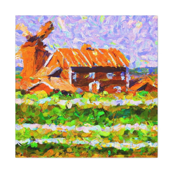 Farmhouse Morning Glow - Canvas