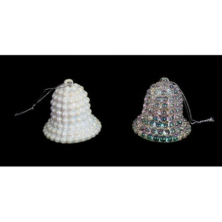 - Northlight Seasonal Iridescent Pearl Bell Christmas Ornament (Set of 432)