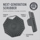 thumbnail image 2 of Soft Silicone Exfoliating Brush Cleanser Manual Body Black, 2 of 5