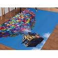 thumbnail image 4 of Printed Rug, Colourful Balloons Rugs, Air Balloons Rugs, Movie Up Rug, Stair Rug, Thin Rug, Cartoon Rug, Non Slip Rug, Gift For The Home, 5.2'x7.5' - 160x230 cm, 4 of 8