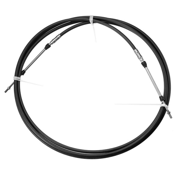 1pcs 13ft 157 Inch Marine Type 3300 / 33C Throttle Shift Remote Control Box Cable for Yamaha Outboard Engine Boat Black