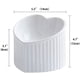 thumbnail image 2 of QPENWEI Blanc Gamelle Chat Surélevée et Inclinée - Bol Chat Ceramique Haut Incline Anti Vomissement - Gamelles pour Chats - Gamelle pour Chat - Bol Nourriture pour Chat - Ecuelle pour Chat Lave-Vaisse, 2 of 5