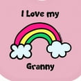thumbnail image 4 of Inktastic I Love My Granny Boys or Girls Baby Bib, 4 of 4