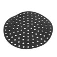 thumbnail image 3 of Air Fryer Silicone Liners 9 Inch Round 8.5 Inch Square Mats Black, 3 of 5