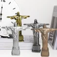 thumbnail image 2 of Jesus Figurine Brazil Christ the Redeemer Featured Statue Desk Sculpture Metal Crafts Big Ben World Famous Building Home Decor, 2 of 6