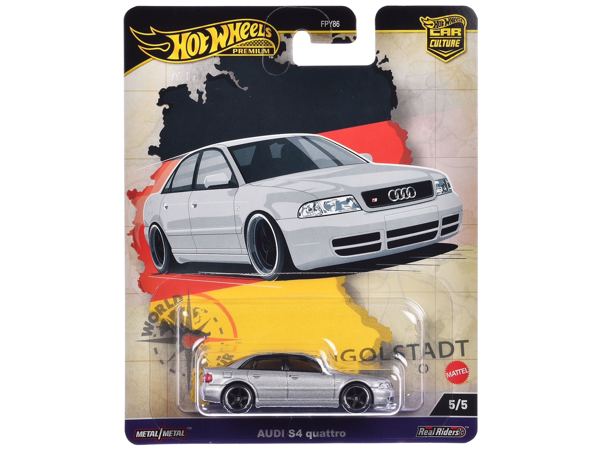 "World Tour" 5 piece Set "Car Culture" 2024 Series A Diecast Model Cars by Hot Wheels