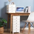 thumbnail image 4 of HANAMYA 3-Drawer Storage and Desktop Organizer in Off-White, 4 of 7