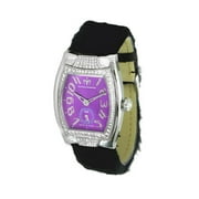 Ladies Techno Square Diamond Mink Strap