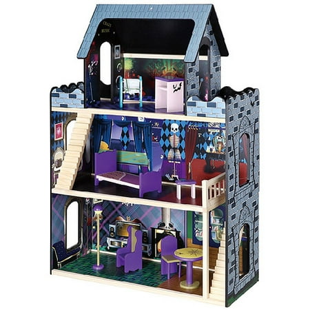 Monster Mansion Wooden Doll House