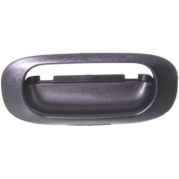 Tailgate Handle Compatible with DODGE DAKOTA 1997-2011 Bezel only Textured Black Plastic