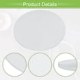 thumbnail image 4 of Universal Speaker Grills Mesh for Audio Subwoofer Grille without Frame White - Pack of 4 White,152mm, 4 of 7