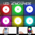 thumbnail image 4 of Lampadaire à LED Intelligent – Économie d'Énergie, Lampe Réglable Dimmable, Contrôle de l'Application (Noir), 4 of 9