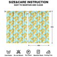 thumbnail image 2 of Nursery Curtains Boys Girls Kids Banana Boat After Sun Print Pattern Window Drapes for Living Bedroom Playroom Room Decor Rod Pocket 42x63 Inch 2 Panels, 2 of 2