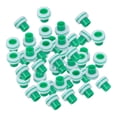 thumbnail image 1 of Juntas de sellado a prueba de fugas para grifos, juntas sin materia prima, juntas de silicona 50 piezas verde, 1 of 7