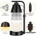 thumbnail image 2 of Candle Warmer Lamp with Timer- Dimmable Electric Wax Melt Warmer, Lamp Candle Warmer ,Fast Heating, 2 of 6