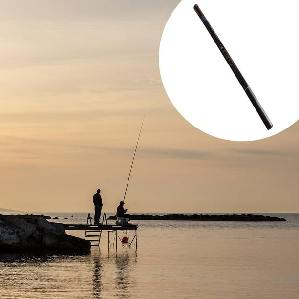 Super Light Hard Rock Fishing Rod, Long Section Sea Fishing Rods, with  Fishing Reel, Portable Telescopic Fishing Pole (Size : 4.5m)