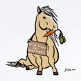 thumbnail image 2 of CafePress - Funny Horse Infant Bodysuit - Baby Light Bodysuit, Size Newborn - 24 Months, 2 of 4