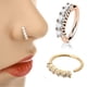 thumbnail image 1 of 3 uds anillo de nariz para mujer joyería Piercing moda oro forma de O circón nariz Stud Sailing Electrónica, 1 of 5