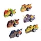 thumbnail image 4 of 6 piezas de juguetes de dinosaurios, coches de tracción trasera, coches de juguete de dinosaurios, camiones de dinosaurios creativos, para niños de 3,, 4 of 9