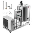 thumbnail image 6 of KFFKFF 150L Commercial Milk Pasteurization Machine Automatic Pasteurizer Ice Cream Juice Beer Pasteurizer with Cooling and Warming Function Stainless Steel, 6 of 10