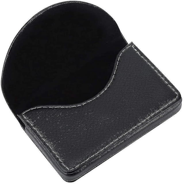 Credit Card Holder With Money Clip Leather Wallet Business Card Holder Business
