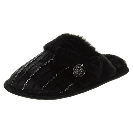 Badgley Mischka Little Kids Girls' Slippers - Black, Size: 3