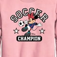 thumbnail image 2 of Disney - Soccer Superstar - Toddler And Youth Crewneck Fleece Sweatshirt, 2 of 4