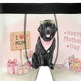 thumbnail image 4 of Happy Mother's Day Newfoundland Love Dog Mom Heart Flower All Over Print Boxer Briefs Underwear for Men Dad Newfie Dog Lover Gifts - 12004, 4 of 6
