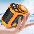 thumbnail image 5 of Waist-Mounted Fan Cooling High-Temperature Outdoor Work Room Welding Site Portable Waist-Mounted Fan Green, 5 of 5