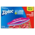 thumbnail image 2 of Ziploc Sacs de Rangement, quart, 80 Unités (Lot de 1) 80 Unités (Lot de 1), 2 of 10