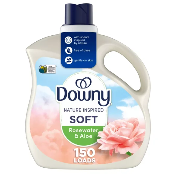 Downy Inspired Fabric Softener - Rosewater Aloe - 111 fl oz